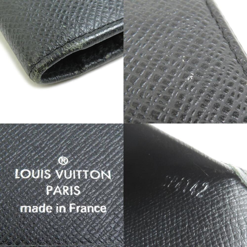 Louis Vuitton Bi fold long wallet Taiga Portefeuille Brazza Ardoise - Picture 5 of 5